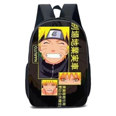 Imagem de MOCHILA ESCOLA INFANTIL JUVENIL ANIME NARUTO-Unissex