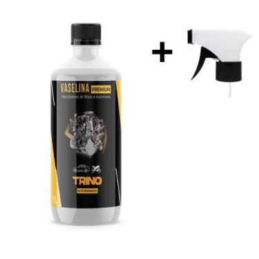 Imagem de Silicone automotivo vaselina branca verniz finalizador para motor de c