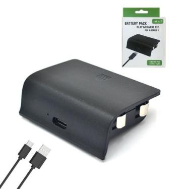Imagem de Bateria Recarregável Compatível Com Xbox Series Kit C/ Bateria 1200 mA