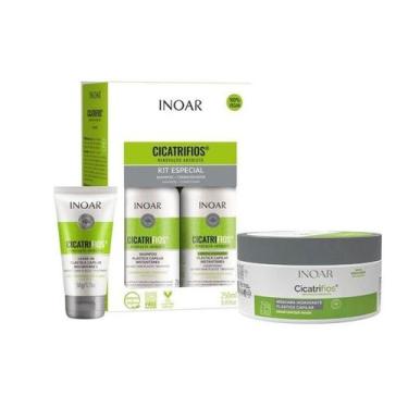 Imagem de Inoar Cicatrifios Kit Renovação 4 Produtos