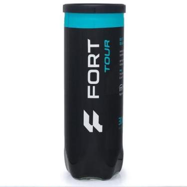 Imagem de Bola De Tênis Fort Tour Tubo C/3 Bolas