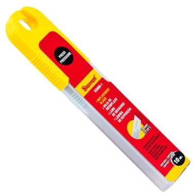 Imagem de Lâmina Para Estilete Reta Larga 18mm 10 Peças Starrett KS06R-1