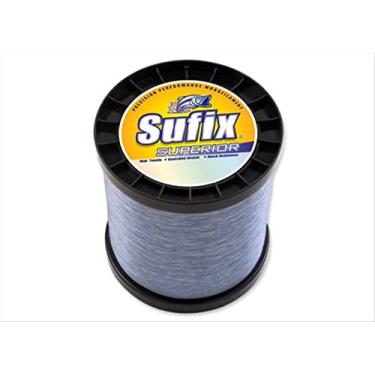 Imagem de Sufix Linha de pesca superior de 450 g (azul fumê, 27 kg)
