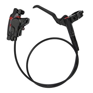 Imagem de VGEBY Conjunto de freio a disco, conjunto de alavancas de freio a disco de óleo único para roda dianteira direita de 800 mm, bicicleta preta e suprimentos de reposição