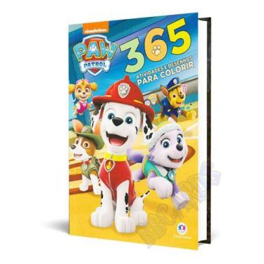 Imagem de Livro Patrulha Canina - 365 Atividades E Desenhos P/ Colorir - Ciranda