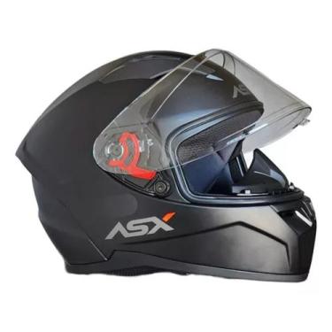 Imagem de Capacete ASX City Preto Fosco / Grafite, 64