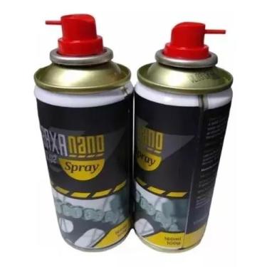 Imagem de Kit Com 2 Graxas Nano Spray Ep2 Lubrificante Corrente Motos