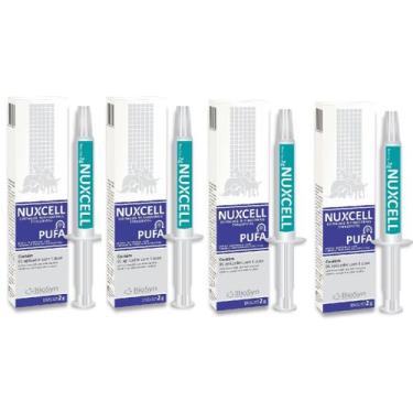 Imagem de Kit 4 Nuxcell Pufa Imunidade Suplemento Vitamínico - Biosyn
