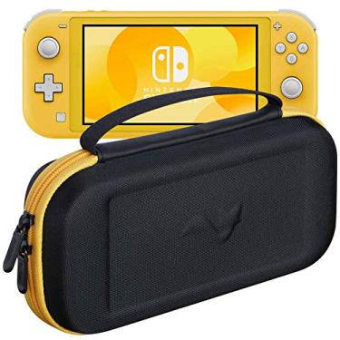 Imagem de ButterFox Slim Compact Carrying Case for Nintendo Switch Lite with 19 Game and 2 Micro SD Card Holders, Storage for Switch Lite Accessories (Yellow/Black)