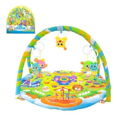 Imagem de Tapete Centro De Atividades Para Bebê Colorido C/ Brinquedos - Outro ,