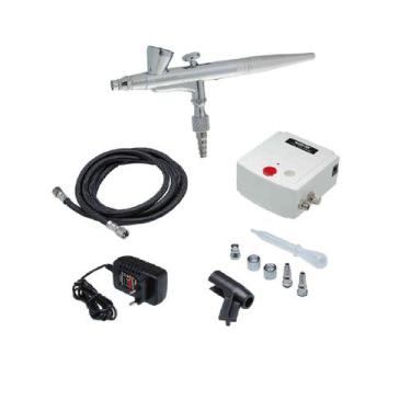 Imagem de Aerógrafo com Mini Compressor Bivolt Worker