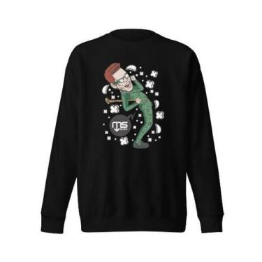 Imagem de Moletom Moskt  skate logo, Preto, P