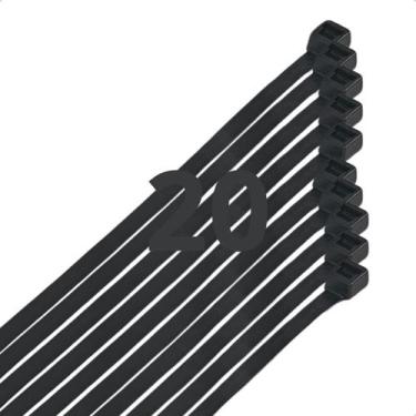 Imagem de Cinta De Nylon Grande 39cm Abraçadeira Plastica 20 Unidades - Magazine