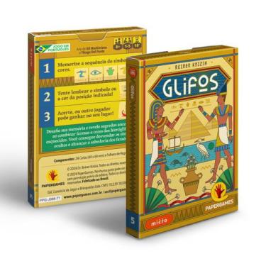 Imagem de Jogo de Cartas Egito Antigo Boardgames Papergames Glifos