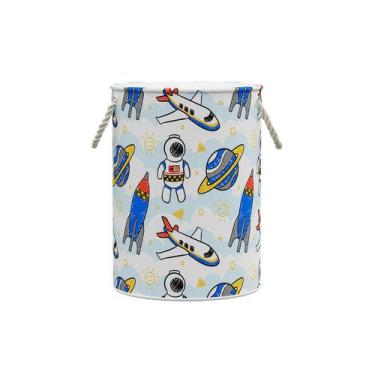 Imagem de Cesto Organizador Multiuso Dobrável Brinquedos Ou Roupas 60l - Nash