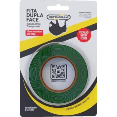 Imagem de Fita Dupla Face Massa Acrílica 19MM X 2M - Rendicolla