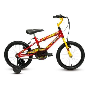 Imagem de Bicicleta Infantil Menino Masculina Aro 16 Preta Heróis - KTX, Vermelh