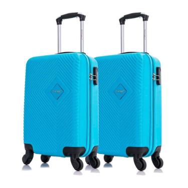 Imagem de Mala de Bordo 2 peças Zug Azul Swiss Move-Unissex