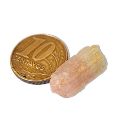 Imagem de Canudo Turmalina Melancia Pedra Natural 15 a 25mm Classe B - Cristaisd