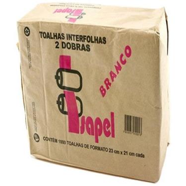 Imagem de Toalhas Interfolhas 2 Dobras Fardo Com 1000 Unidades