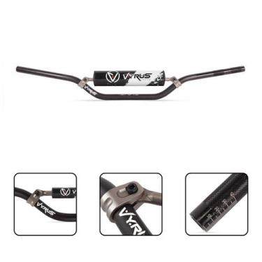 Imagem de Guidão Vyrus 22mm Cross Bar C/ Barra Protetor Espuma Trilha Motocross,