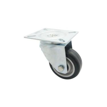 Imagem de Rodizio giratório para carrinhos e  móveis roda pvc gl 414 bpn mf até 
