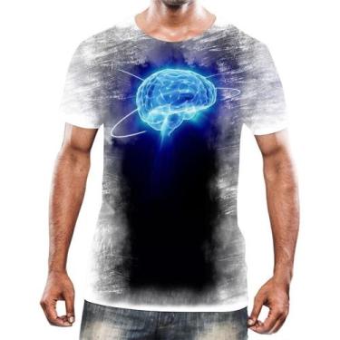 Imagem de Camiseta Camisa Cérebro Inteligência Mental Psicologia HD 3 - Enjoy Sh