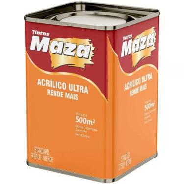 Imagem de Tinta Acrilica Fosca Maza Ultra 18L, Concreto