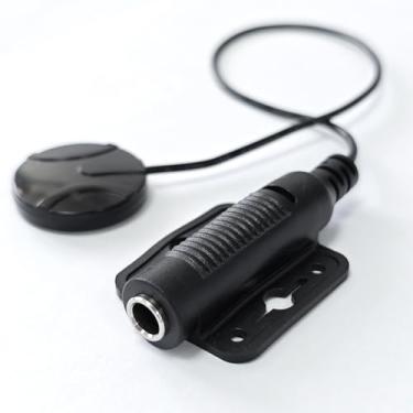 Imagem de Captador Piezo de 6,35 mm, captador de guitarra, transdutor piezo de iolin, captador de microfone de violoncelo erhu, ukulele, bandolim, guitarra, microfone, captador