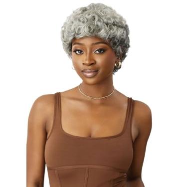 Imagem de Outre Fab & Fly Full Cap Wig Gray Glamour - Human Hair - Emir (NATURAL BROWN)