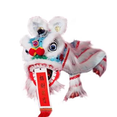 Imagem de YIJU Marionete chinesa brinquedo chinês fantoche decoração de casa com pés de madeira mão corda fantoche dança fantoche para festa