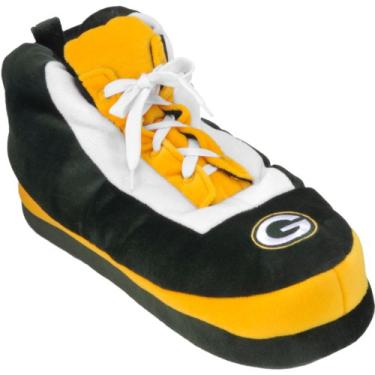 Imagem de Green Bay Packers Pantufa pequena com logotipo envolto
