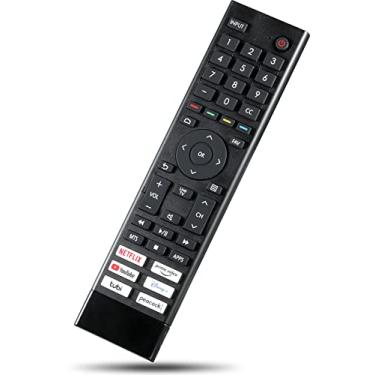 Imagem de Controle remoto de substituição ERF3J80H adequado para Smart TV Android Hisense 4K UHD