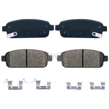 Imagem de EXPPOWER Brakes Conjunto de pastilhas de freio dianteiras de substituição de cerâmica premium para Buick Encore/Verano 2013-2014 Chevy Cruze 2011-2013/Orlando 2012/Sonic RS 2013/Volt 2011-2014