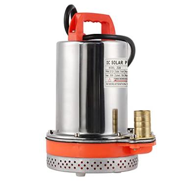 Imagem de Bomba Submersível Pequena Bateria Solar Piscina Limpeza 8m Elevador, 3000l/h Rotor Inoxidável Fio de Cobre Dissipador de Calor 100pcs, Drenagem de Navio de Iate (12V)