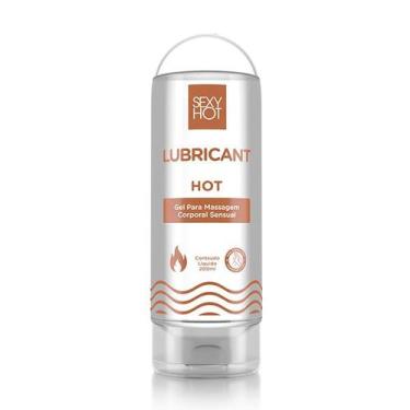 Imagem de Lubrificante HOT Gel Para Massagem Corporal Térmico 200 Ml - Sexy Hot