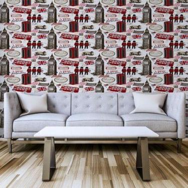 Imagem de Papel de Parede Clássico Londres 02 - Império da Impressão