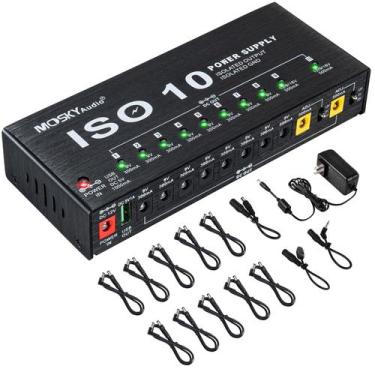 Imagem de Fonte de Alimentação Isolada Mosky ISO-10 para Pedais de Guitarra - 10