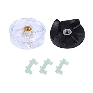 Imagem de Peça de reposição de engrenagem de lâmina - Engrenagem de base compatível com Magic Bullet Blender MB1001 250W - Almofadas de choque de engrenagem de lâmina de borracha de engrenagem de base superior