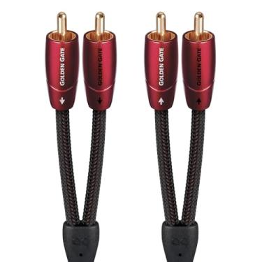 Imagem de Cabo de áudio estéreo AudioQuest Golden Gate 2 RCA-2 RCA (1m)