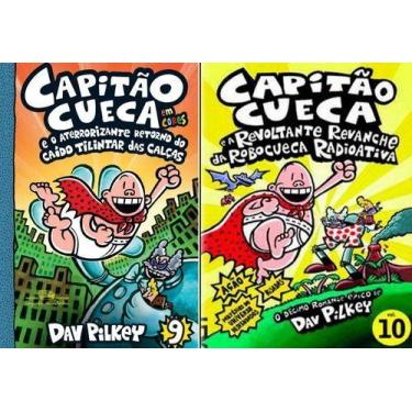 Imagem de Capitão Cueca Do Volumes 9 E 10 - Dav Pilkey - COMPANHIA DAS LETRAS