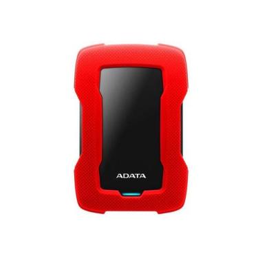 Imagem de Hd Externo Adata 2Tb 2.5 Pol Durable Hdd330 Ahd330 2Tu31 Crd Vermelho