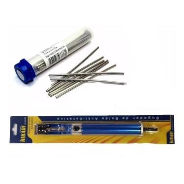 Imagem de Kit Varetasolda  Salva Chip E Sugador De Solda Hikari - Kit Salva Chip