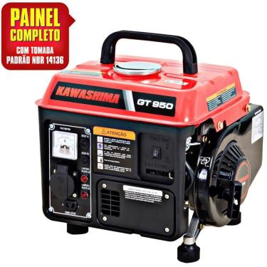 Imagem de Gerador De Energia Monofásico Kawashima Gt950 127V Robusto 110V