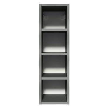 Imagem de Adega 20 cm com 4 Nichos Cinza Nice Madesa