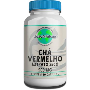 Imagem de Chá Vermelho 500Mg - Extrato Seco - 60 Cápsulas