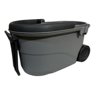 Imagem de Balde Avulso Para Reposição Do Mop Move Com Rodas Perfect, Cinza com p