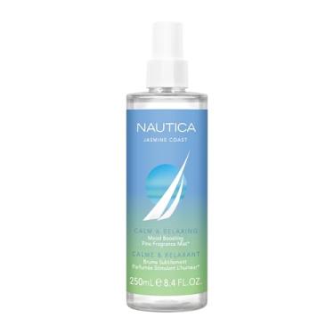 Imagem de Nautica For Her Jasmine Coast Body Mist, 21 ml (pacote com 1), notas de pera, jasmim e almíscar, fragrância feminina, fragrância de longa duração, melhora o humor, fórmula vegana