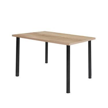 Imagem de Mesa De Jantar Retangular 4 Lugares 110 Cm Preto Carvalho