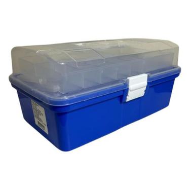 Imagem de Maleta Organizadora Multiuso Mega Box Odonto Ferramenta Sort - Plasnor